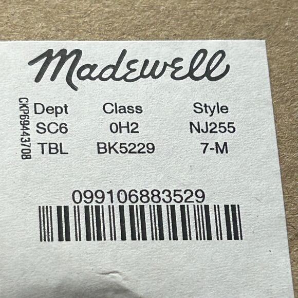 Madewell NWB women's Nye penny leather loafer size 7 - Picture 6 of 7